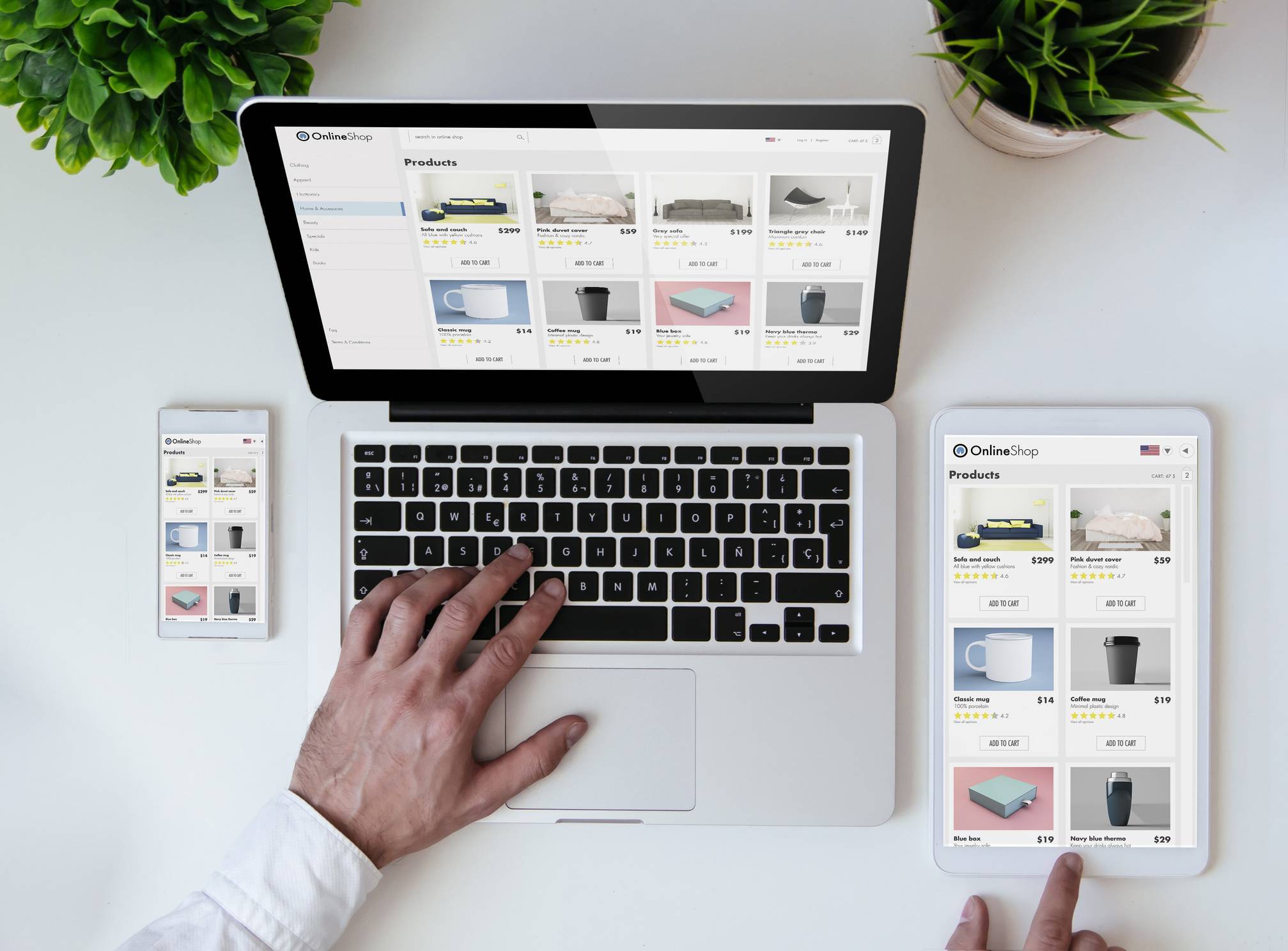 site e-commerce