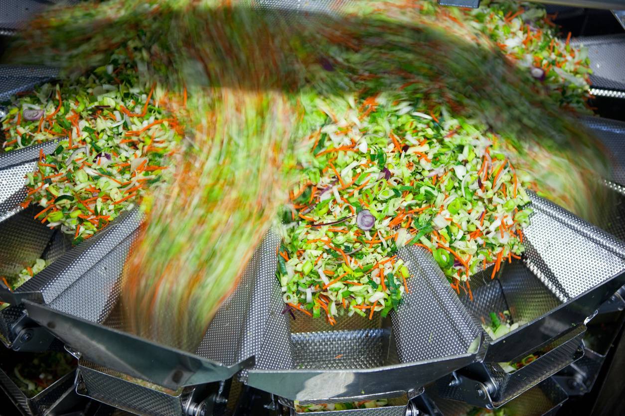 machine à trancher, laveuse, emballage d'aliments