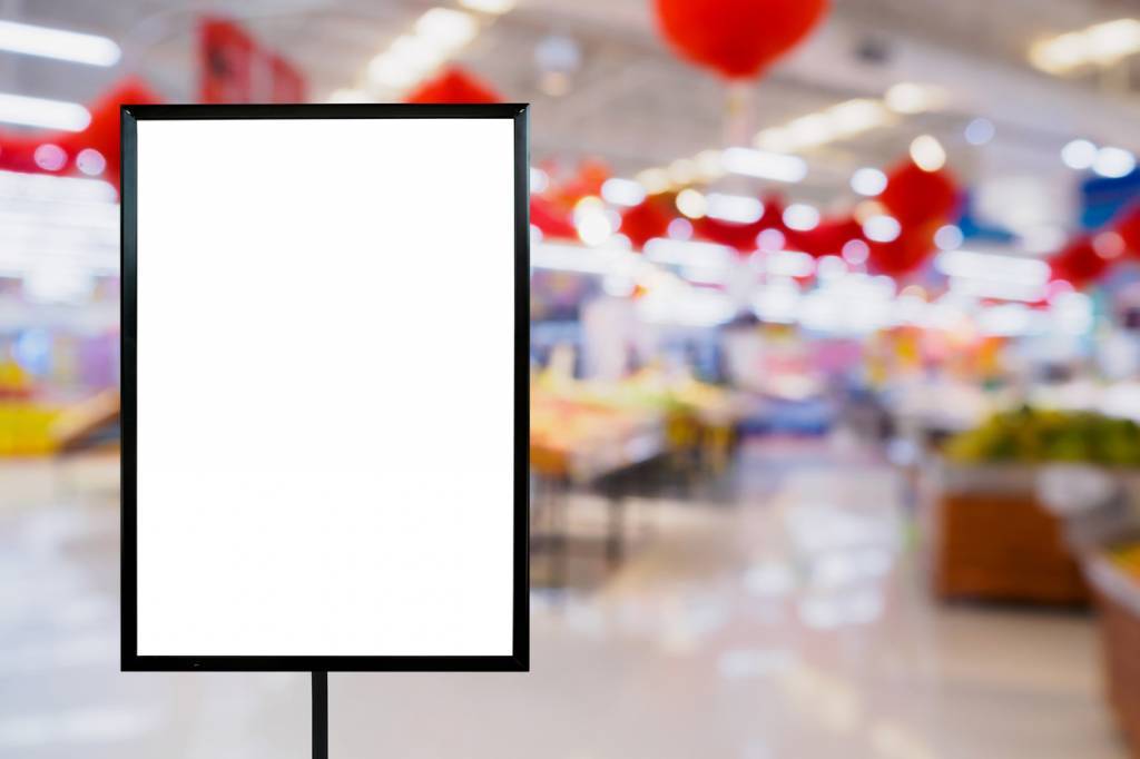 panneau signalétique marketing entreprise